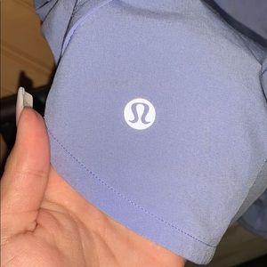 Purple lulu shorts- size 4 tall